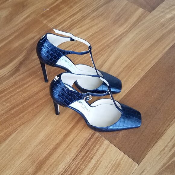 Jimmy Choo Lexica 100 CCL Pumps Navy Size 6 - Picture 8 of 8
